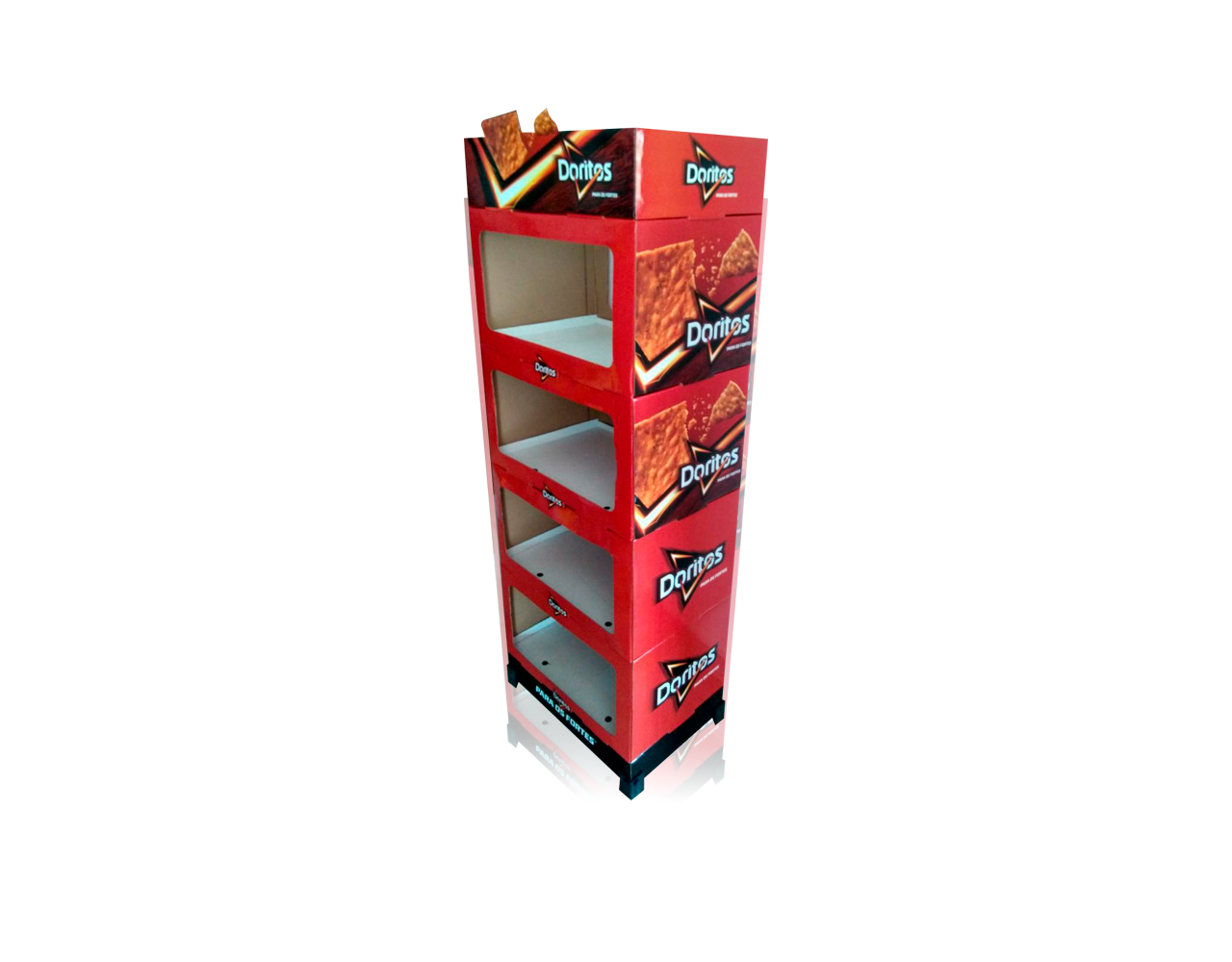 Display-de-papelão-Chão-Cargo-doritos