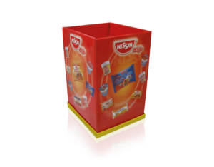 Display-de-papelão-Expositor-nissin