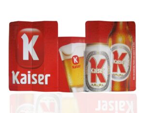 Display-de-papelão-Tapa-Sol Cerveija Kaiser